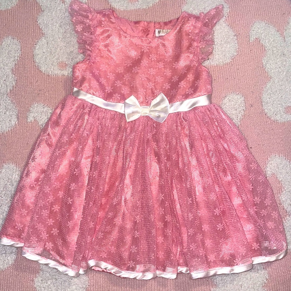 Pink 12 month old dress